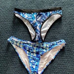 2 small bikini bottoms
